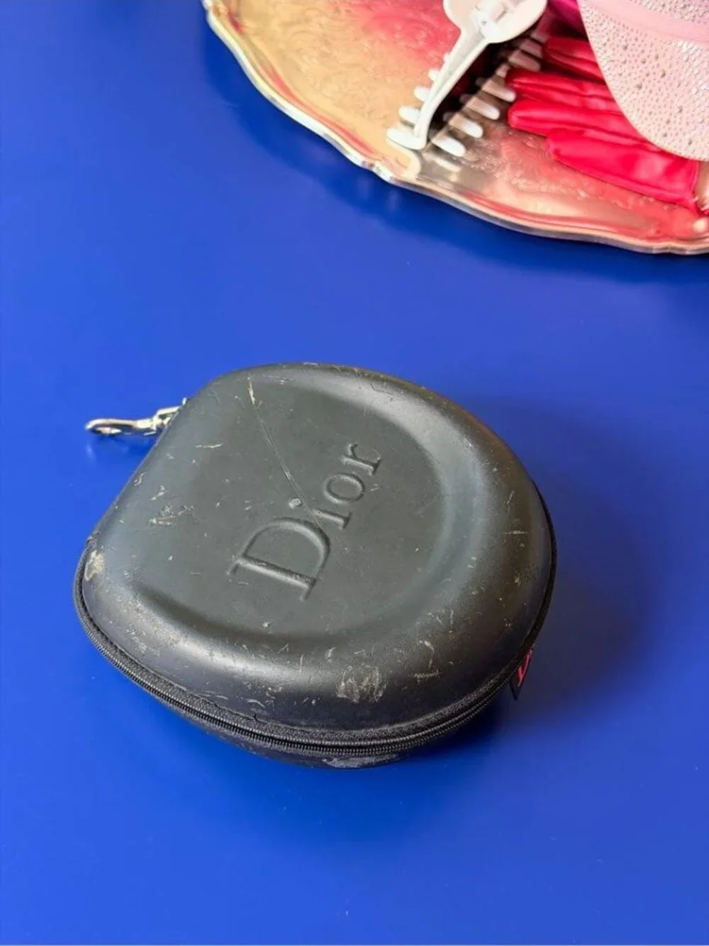 Dior Sunglasses Red Shield Shape Eyewear